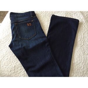 Joe's Jeans Dark Blue Straight Leg Women's Jeans